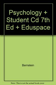 Psychology + Student Cd 7th Ed + Eduspace