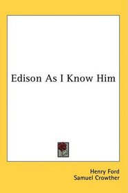 Edison As I Know Him