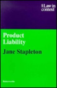 Product Liability (Law in Context)