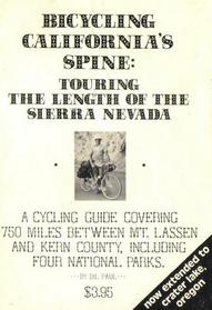Bicycling California's Spine: Touring the Length of the Sierra Nevada