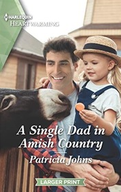 A Single Dad in Amish Country (Butternut Amish B&B, Bk 2) (Harlequin Heartwarming, No 476) (Larger Print)