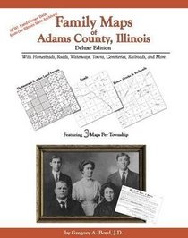 Family Maps of Adams County , Illinois