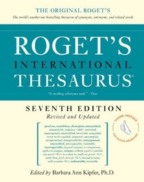 Roget's International Thesaurus, 7e, Thumb indexed (Roget's International Thesaurus Indexed Edition)