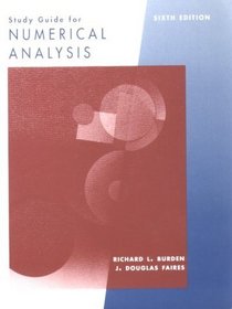 Study Guide for Burden/Faires' Numerical Analysis