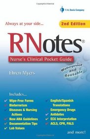 RNotes: Nurse's Clinical Pocket Guide: Baker's Dozen in Point of Purchase Display