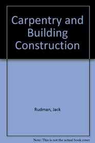 Carpentry and Building Construction(Passbooks)