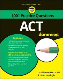 1,001 ACT Practice Problems For Dummies (For Dummies (Career/Education))