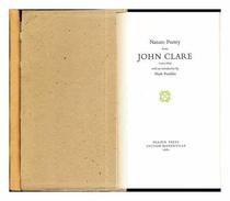 Nature poetry from John Clare