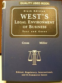 West's Legal Environment of Business (Texts and Cases, 6th)
