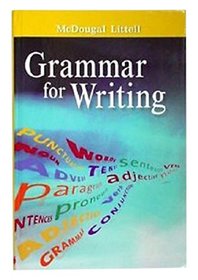 McDougal Littell Literature: Grammar for Writing Answer Key Grade 06