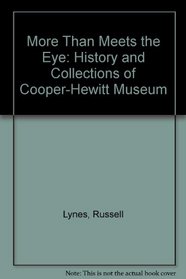 More Than Meets the Eye: History and Collections of Cooper-Hewitt Museum
