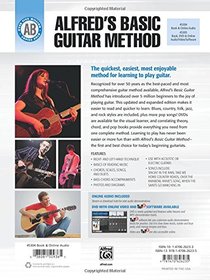 Alfred's Basic Guitar Method, Bk 1: The Most Popular Method for Learning How to Play, Book & Online Audio (Alfred's Basic Guitar Library)