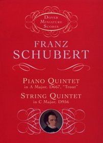 Piano Quintet  String Quintet (Dover Miniature Scores)