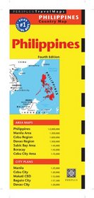 Philippines Travel Map Fourth Edition (Periplus Travel Maps)