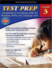 AEP Test Prep, Grade 3 (Aep Test Prep)