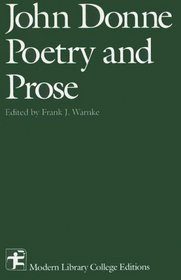 Poetry and Prose (Modern Library College Editions)