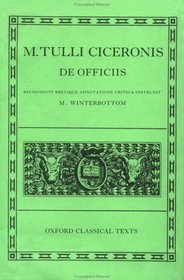 De Officiis (Oxford Classical Texts, Latin Edition)