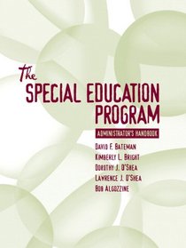 Special Education Program Administrator's Handbook