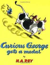 Curious George Gets a Medal (Book and CD)