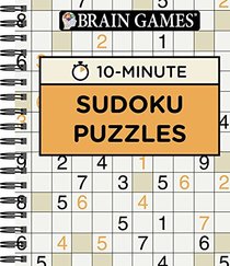 Brain Games 10 Minute Sudoku Puzzles