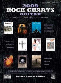 Rock Charts Guitar 2009: Authentic Guitar TAB