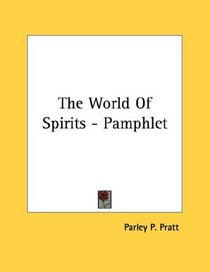 The World Of Spirits - Pamphlet