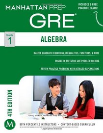 Algebra GRE Strategy Guide, 4th Edition