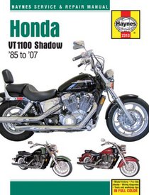Honda VT1100 Shadow '85-'07 (Haynes Service & Repair Manual)