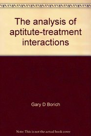 The analysis of aptitute-treatment interactions: Computer programs and calculations