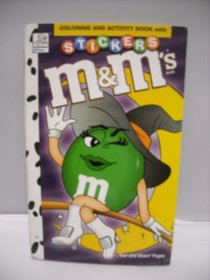 M&M's Green Halloween with Sticker