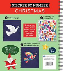 Brain Games - Sticker by Number: Christmas