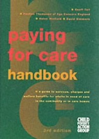 Paying for Care Handbook 2002-2003