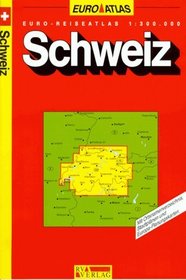 Switzerland - Euro Atlas (Euro-Atlas) (German Edition)