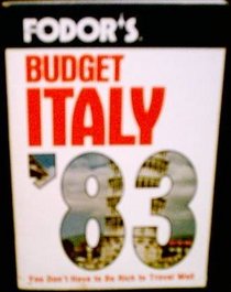 FD BUDGET ITALY 1983 (Fodor's Budget Series)