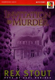 Invitation to Murder (Nero Wolfe Novella) (Audio Cassette) (Unabridged)