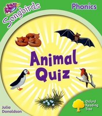 Oxford Reading Tree: Stage 2: More Songbirds Phonics: Animal Quiz (Ort More Songbird Phonics)
