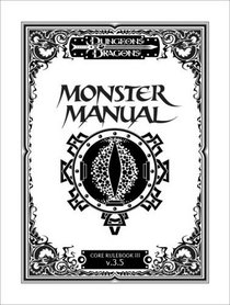 Monster Manual, Special Edition (Dungeons & Dragons Core Rulebook III, v3.5)