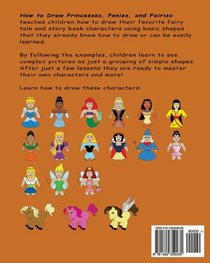 How to Draw Princesses, Ponies, and Fairies Using 5 Easy Shapes