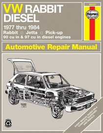 Haynes Repair Manuals: VW Rabbit Diesel 1977-1984