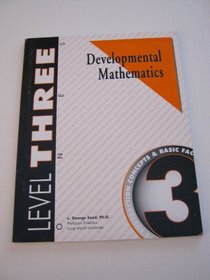 Developmental Mathematics Student Workbook, Level 3. Ones. Subtraction Concepts and Basic Facts