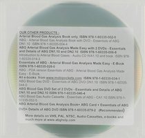 ABG - Blood Gas Basics for Nurses, Nurse Practioners, PAs - Audio CD and Book