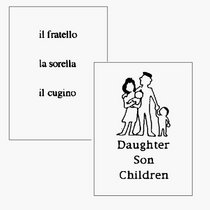 Visual Italian Vocabulary Connections (Language Express Cards)