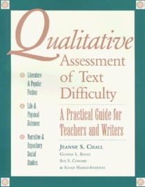 Qualitative Assessment of Text Difficulty: A Practical Guide for Teachers and Writers