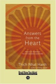 Answers from the Heart (EasyRead Comfort Edition): Practical Responses to Life's Burning Questions