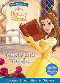 Music and Magic: Over 50 Stickers! (Disney Princess: Beauty and the Beast)