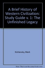 Study Guide to Accompany Brief History of Western Civilization, Vol. 1, 5th Edition (v. 1)