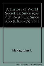 History of World Societies Since 1500