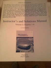 Instructors Solutions Manual Volume 1 to