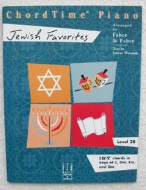 ChordTime Piano Jewish Favorites (Faber Piano Adventures)