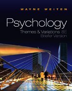 Psychology: Themes and Variations, Briefer Edition (with Concept Charts)